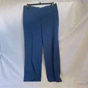 NWT Alfred Dunner Cape Hatteras 2015 Navy Pants Proportioned Short SZ 16 Pull On